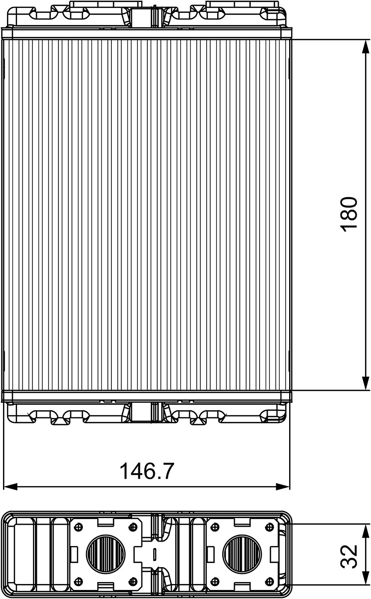 VALEO Fűtőradiátor 811557_VALEO